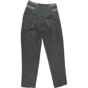 Alexander Wang Dress Leather Trim Womens Pants 4 28